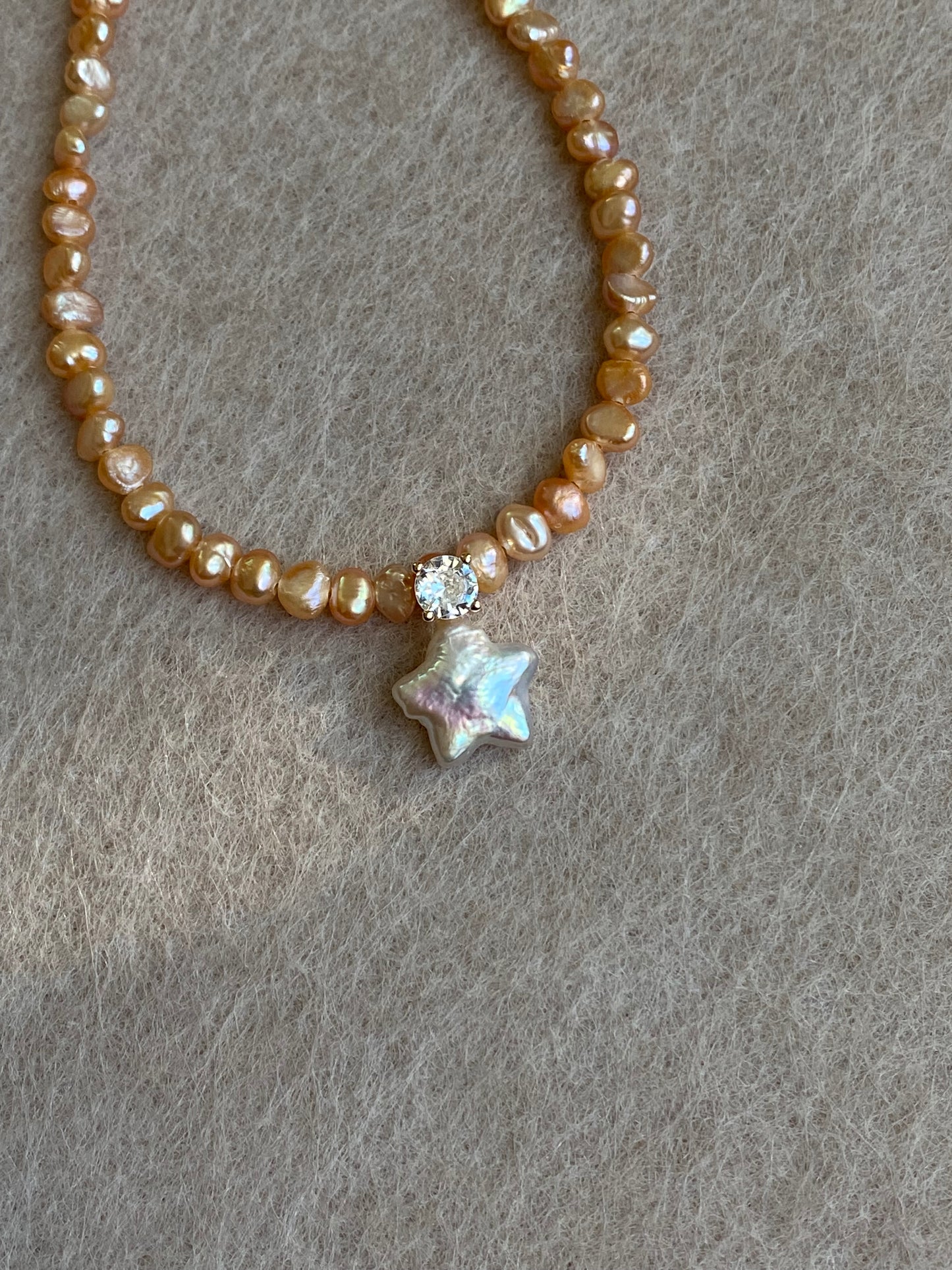 Elegant Dainty Natural freshwater baroque pearl pendant necklace custom made pendant choker necklace birthday gift for her anniversary gift