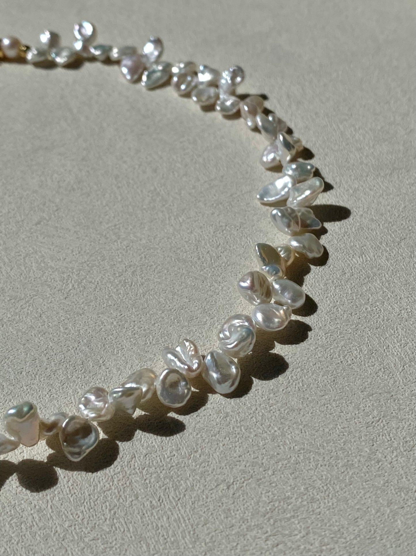 Blooming Flowers Layering Pearl Choker Elegant Baroque Pearl Jewelry Statement Pearl Necklace anniversary gift for her Bridesmaid Gift