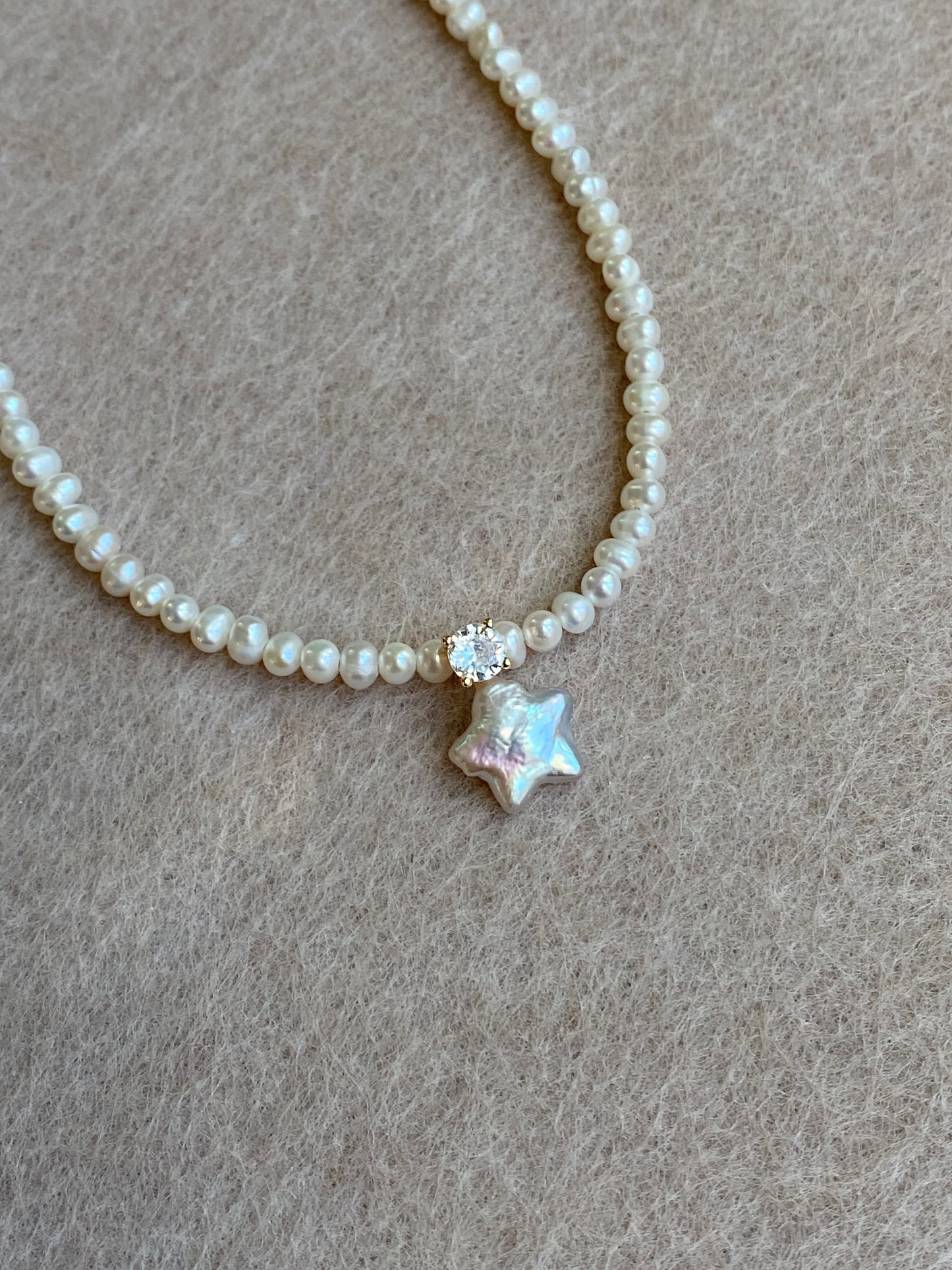 Elegant Dainty Natural freshwater baroque pearl pendant necklace custom made pendant choker necklace birthday gift for her anniversary gift