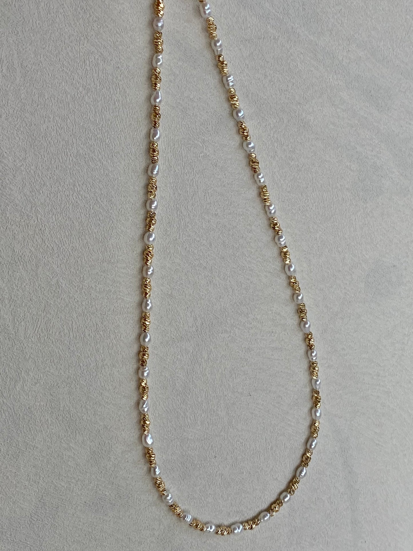 Classic Tiny Pearl Layering Choker Necklace - Timeless Dainty Jewelry - Baroque Pearl Strand - Minimalist Everyday Necklace birthday gift