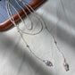 Handmade Freshwater Baroque Pearl Long Necklace 47" Multi-Way Wrap Lariat Pearl Necklace