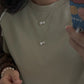 Damson Double pearl Necklace