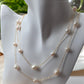 freshwater Starry Cascade baroque Pearl Necklace - Versatile Elegance with Multiple Styling Options