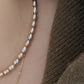 Classic Timeless Pearl Necklace - Elegant Rice Pearl Jewelry for Every Occasion