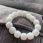 Natural Grade A Hetian White Jade Bracelet,Serenity & Healing Luxury Lucky Jewelry