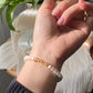 Chic Freshwater Pearl Stretch Bracelet - Timeless Elegance Accessory