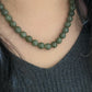 High Grade Natural Lake Green Smooth Round Jade Bead Necklace 9mm | Lucky | birthdays Gift|  anniversaries gift