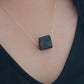 Raw Black Tourmaline Necklace and Earring Set - Protective Energy Healing Crystal Jewelry