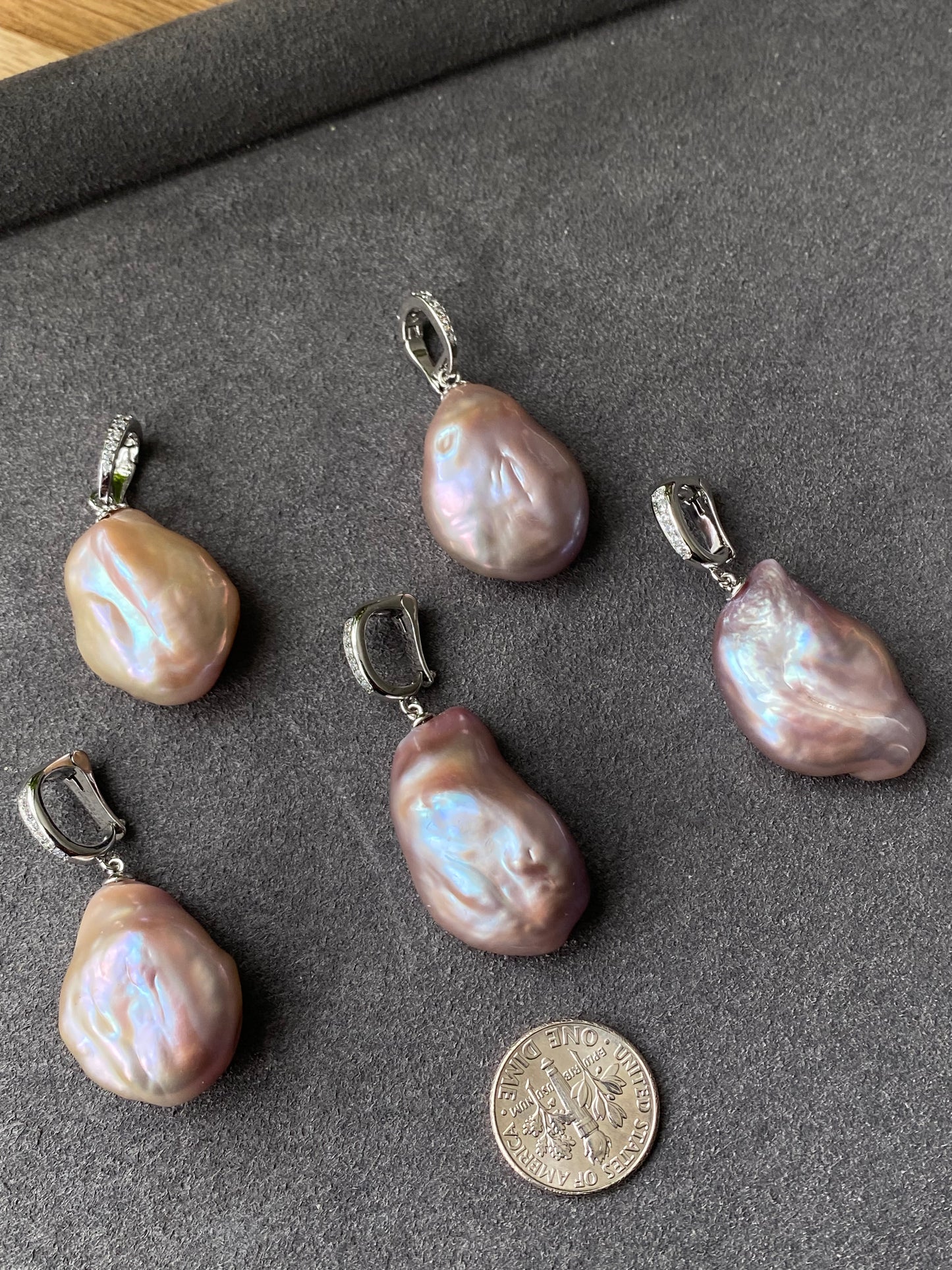 Removable Baroque Pearl Pendant | Symbol of Unique Love | Versatile Romantic Jewelry