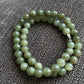 High Grade Natural Lake Green Smooth Round Jade Bead Necklace 9mm | Lucky | birthdays Gift|  anniversaries gift