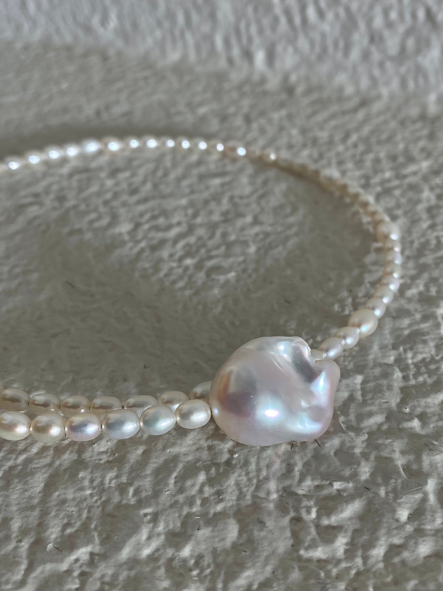 Starry Love Baroque Pearl adjustable Choker - Elegant Long-Distance Romance Jewelry