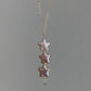 Handmade Starlit Dreams Baroque star pearl Necklace Dainty classic elegant star Chocker necklace  zodica gift Christmas gift for her