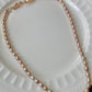 Classic Timeless Pearl Necklace - Elegant Rice Pearl Jewelry for Every Occasion