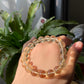 10MM Natural smooth round citrine Bead Bracelet | Wealth Attraction & Positivity | Energizing Jewelry