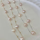 Stellar Elegance:Starry Sky Pearl/Tears of Pearl Natural Freshwater baroque pearls Handmade Multiple use necklace/chocker Necklace