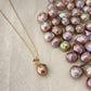 Removable Baroque Pearl Drop Choker – Handmade Freshwater Pearl Necklace