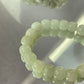AA  Natural White Jade square bead handmade Bracelet Best lucky Gift for her,gift for Mom,meditation crystal bracelet gift for him