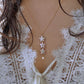 Handmade Starlit Dreams Baroque star pearl Necklace Dainty classic elegant star Chocker necklace  zodica gift Christmas gift for her