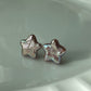 Whispers of Dream Natural baroque star,butterfly,lucky clover,heart sterling silver stud earring