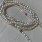Handmade Freshwater Baroque Pearl Long Necklace 47" Multi-Way Wrap Lariat Pearl Necklace