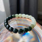 Authentic Gradient Green to White Hetian Jade  Bracelet - Natural Jadeite, Genuine Hetian Jade, Jade Jewelry, Handcrafted Jade for Women