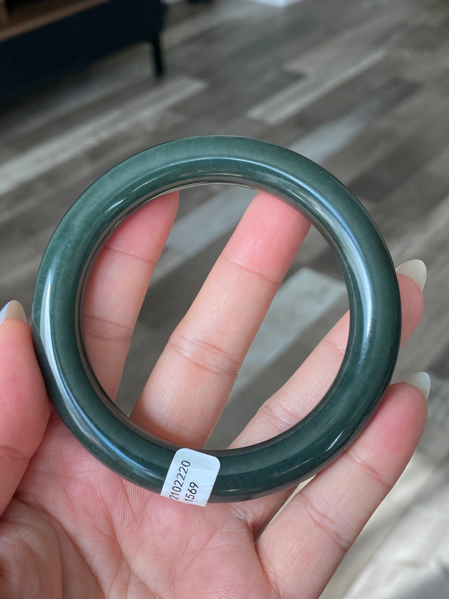 Authentic Certified Green Hetian Jade Bangle Bracelet - Natural Jadeite, Genuine Hetian Jade, Jade Jewelry, Handcrafted Jade for Women