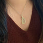 Natural Libyan Gold Tektite/Libyan Desert Glass Raw rock high energy wire pendant-