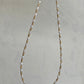Classic Tiny Pearl Layering Choker Necklace - Timeless Dainty Jewelry - Baroque Pearl Strand - Minimalist Everyday Necklace birthday gift