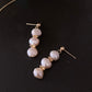 everyday use elegant baroque pearl dangle earring necklace set-bridesmaid gift-wedding earring necklace