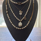 Freshwater pearls baroque shape necklaces collections,Christmas gift