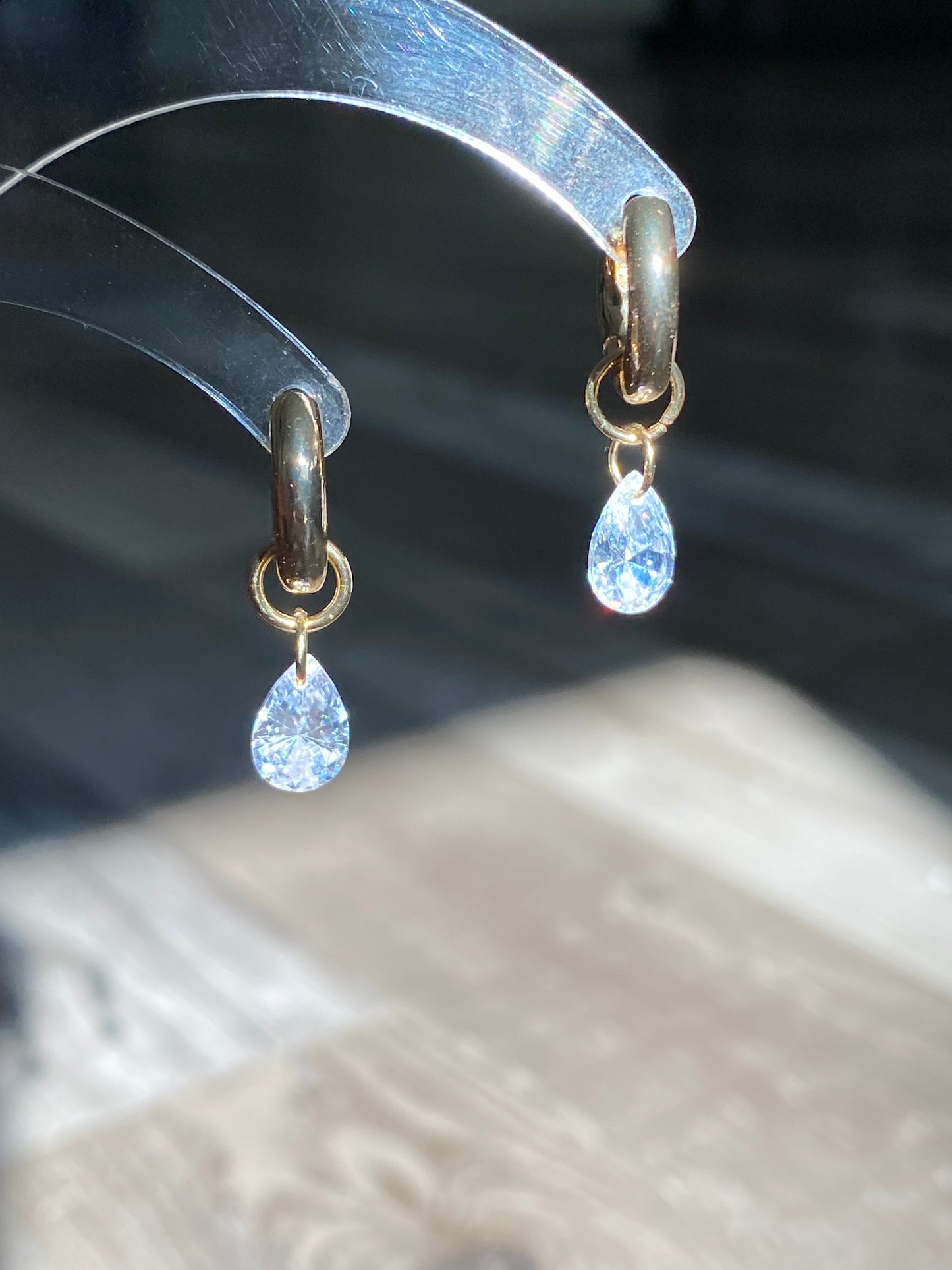 Wedding Jewelry Light of the life Brilliant Sparkly Faceted cut Minimalism  Dangle Earring, gift for her, birthday gift Dainty Earring