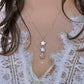 Handmade Starlit Dreams Baroque star pearl Necklace Dainty classic elegant star Chocker necklace  zodica gift Christmas gift for her