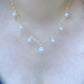 Princess Lace Pearl Necklace  Dainty Freshwater Pearl Drop Necklace Elegant Romantic Gold Choker  Handmade Bridal Jewelry Gift for Her