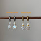 Best Wishing Bottle Pearl Earrings Baroque Pearl Star Dangle Earring Detachable Pendant 3-in-1 Necklace & Earrings Dreamy Gift for Her