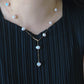 Stellar Elegance:Starry Sky Pearl/Tears of Pearl Natural Freshwater baroque pearls Handmade Multiple use necklace/chocker Necklace