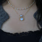 Celestial Crab Pearl Pendant – Gold Crab Baroque Pearl Necklace, Ocean Lover Gift, Cancer Zodiac Jewelry, Handmade unique star Necklace