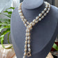 Freshwater pearls nugget with 14k gold filled multiple use long necklace,gift for her ,christmas gift