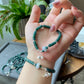 Natural Blue Water Jadeite Harmonizing Jade Bracelet | Natural Healing & Balance Gemstone | Serene Beauty Accessory