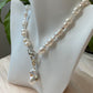 Rare pearl handmade Jewelry necklace with removable baroque pearl Necklace,anniversary gift