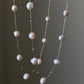 Stellar Elegance:Starry Sky Pearl/Tears of Pearl Natural Freshwater baroque pearls Handmade Multiple use necklace/chocker Necklace