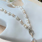 Rare pearl handmade Jewelry necklace with removable baroque pearl Necklace,anniversary gift