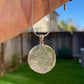 Natural Hand crafted Libyan Desert Glass Meteorite Pendant | Sterling Silver Faceted Healing Jewelry