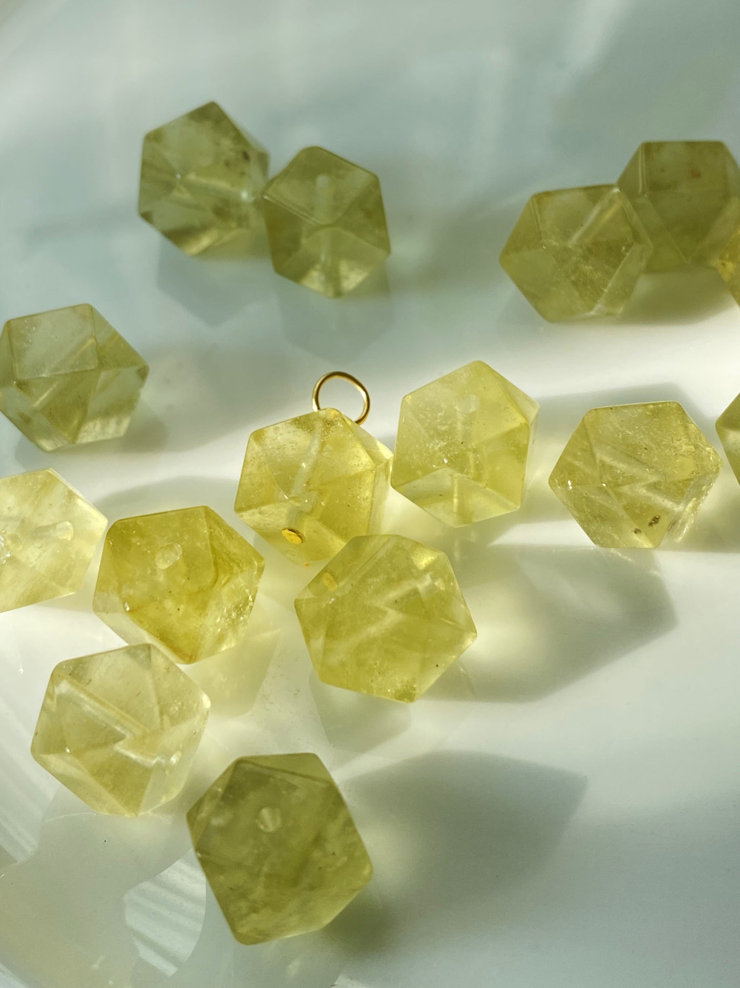 Libyan Desert Glass Tektite  Necklace - Energy Healing Crystal for Clarity & Protection