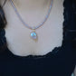 Ocean Whispers Baroque Pearl Whale Necklace Pendant | Unique Handmade Gift for her clip-on necklace charm  Dolphin necklace coastle style