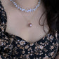 Blooming Flowers Layering Pearl Choker  Elegant Baroque Pearl Jewelry  Statement Pearl Necklace anniversary gift for her Bridesmaid Gift