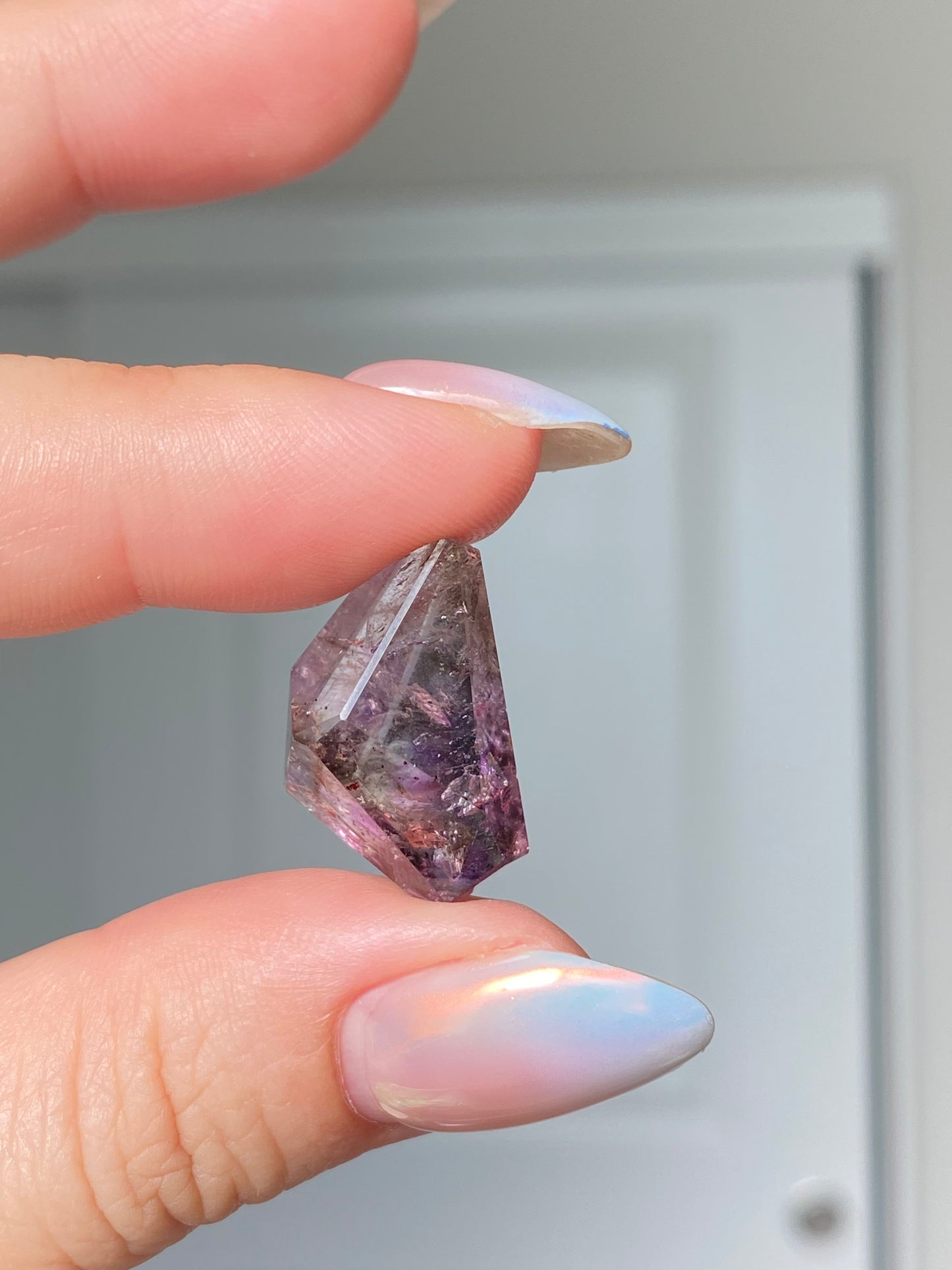 Natural Super Seven Crystal faceted Raw Rock-Sacred Seven-Melody’s Stone-Meditation stone