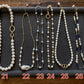 Freshwater pearls baroque shape necklaces collections,Christmas gift