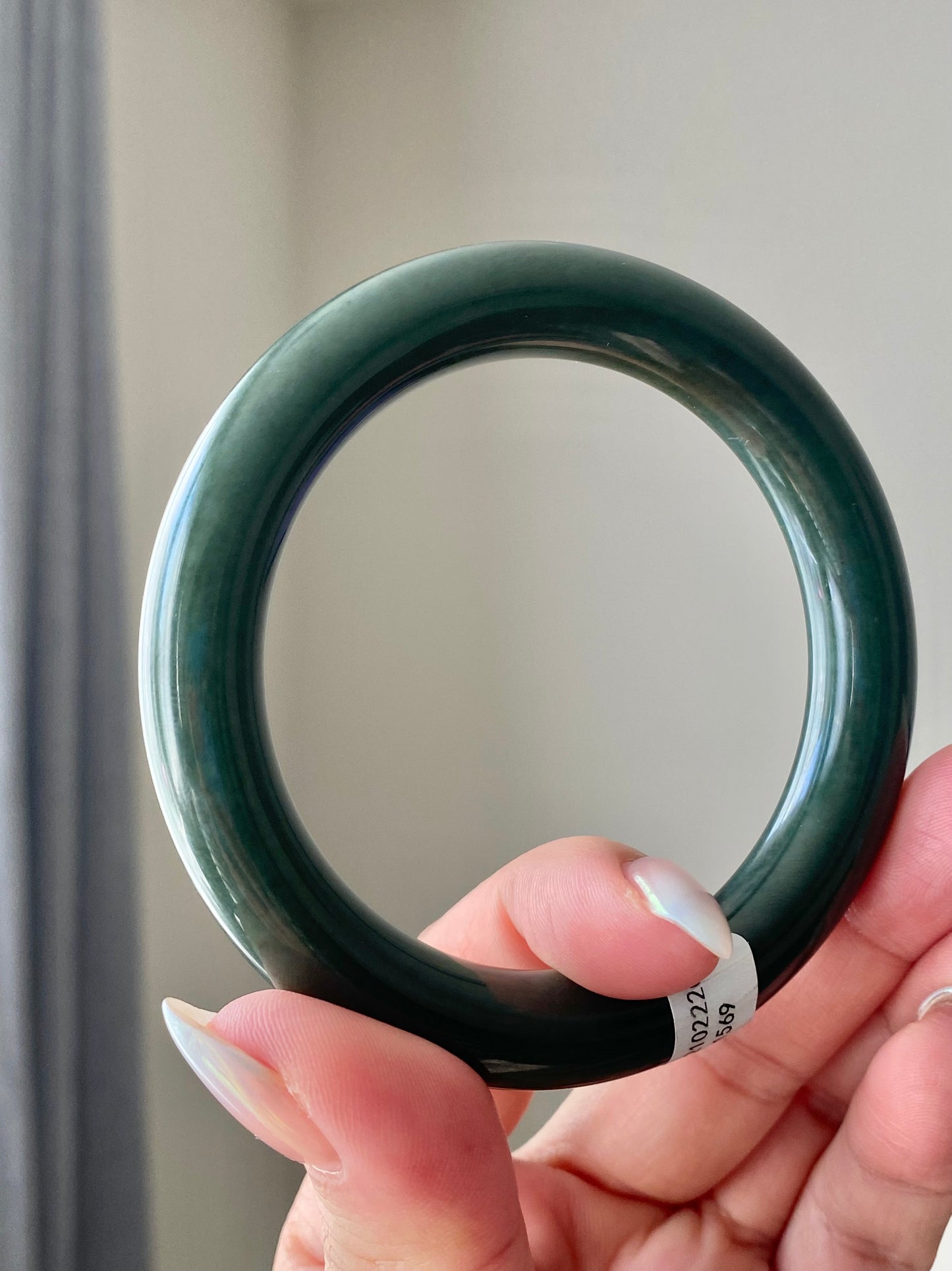 Authentic Certified Green Hetian Jade Bangle Bracelet - Natural Jadeite, Genuine Hetian Jade, Jade Jewelry, Handcrafted Jade for Women