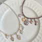 Custom Pearl Charm Necklace  Interchangeable Handmade Baroque Pearl Pendants Multi-Use Charms for Necklace, Bracelet, Anklet, Hair Clip
