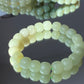 AAA  Natural light green Jade square bead handmade Bracelet Best lucky Gift for her,gift for Mom,meditation crystal bracelet gift for him